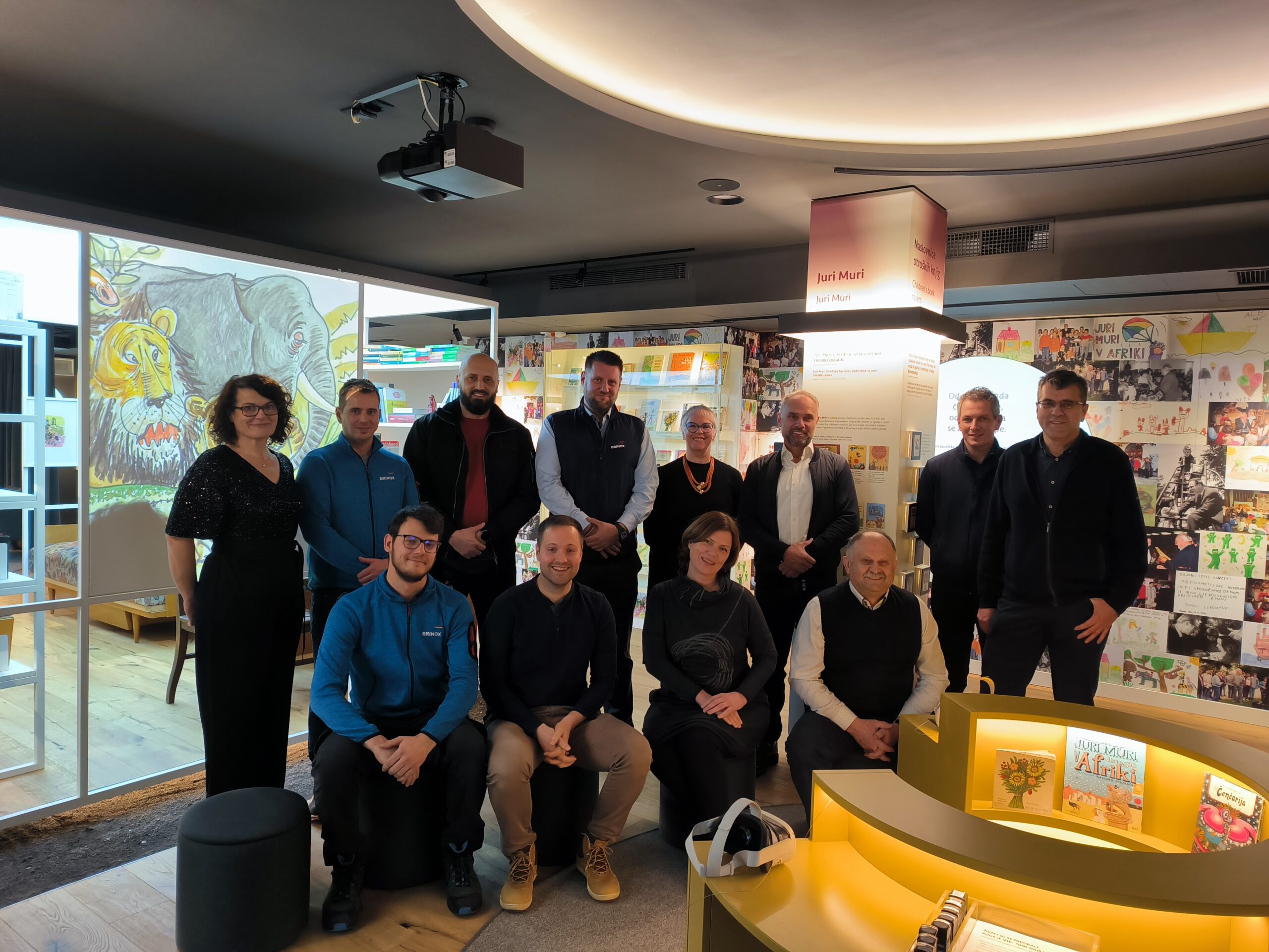 Podjetje Brinoks na obisku muzeja