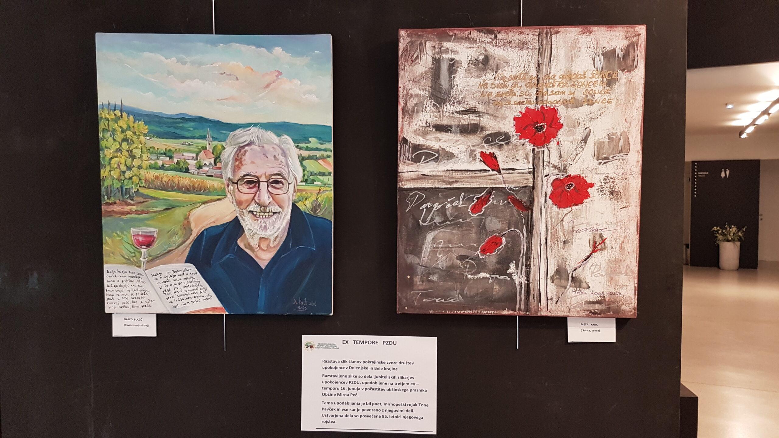 PAVČKOVA SLIKARSKA RAZSTAVA