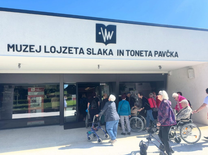 Nepozaben izlet v Muzej Lojzeta Slaka in Toneta Pavčka v Mirni Peči