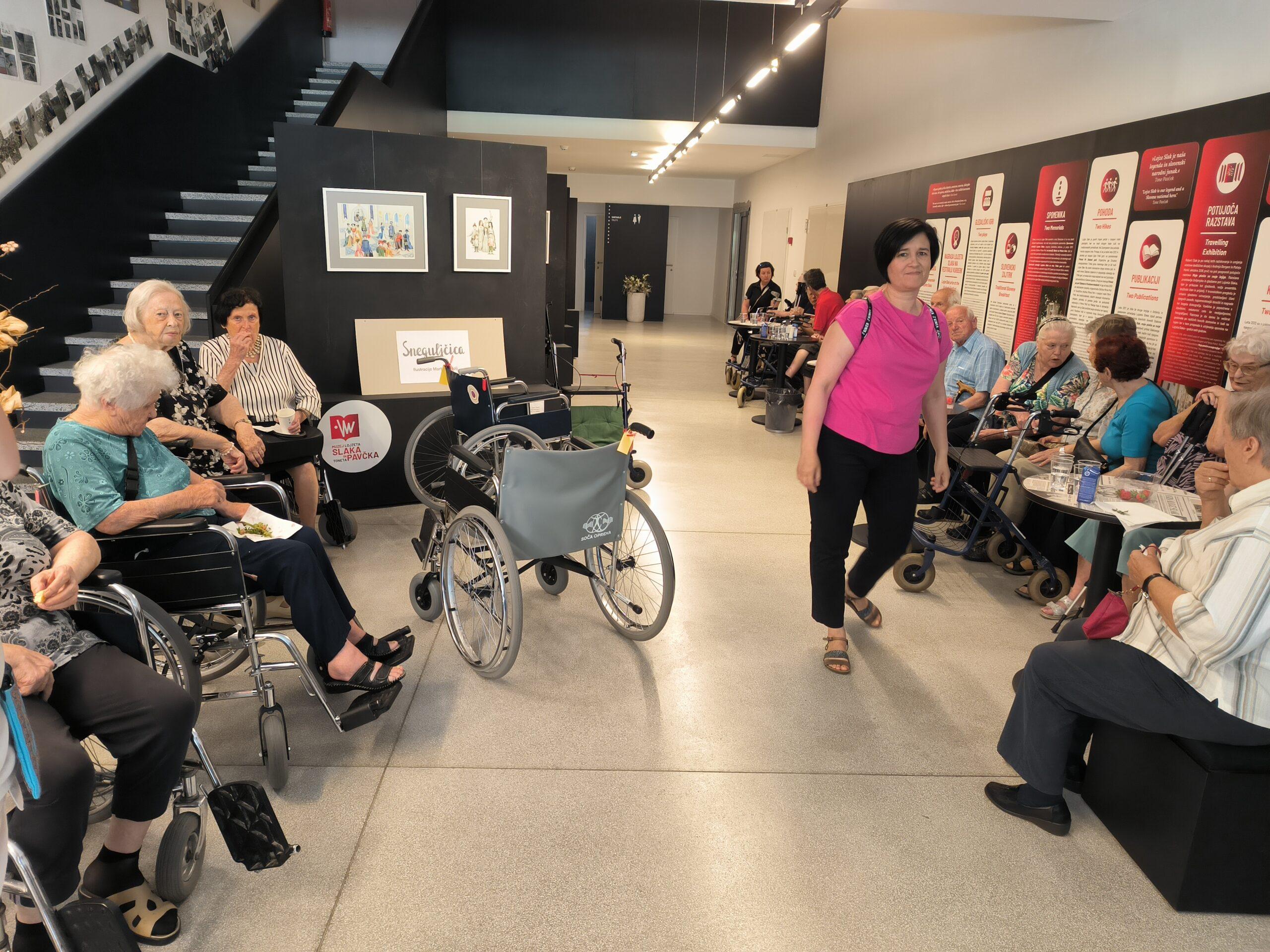 Obisk varovancev Doma starejših občanov Novo mesto