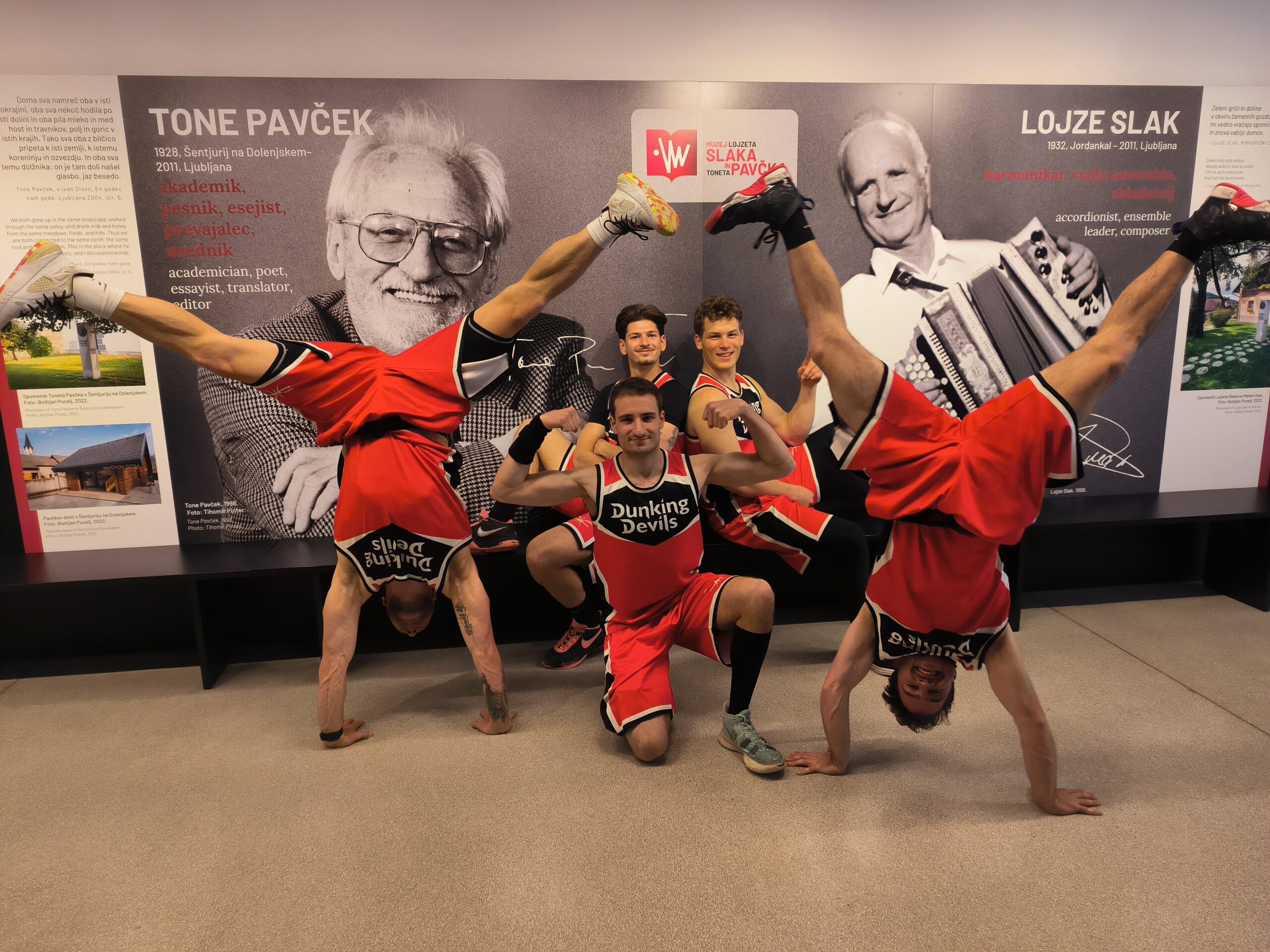 Dunking Devils med Slakom in Pavčkom